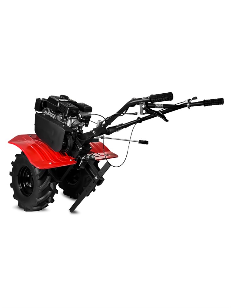 РЫСЬ Мотоблоки ременные 4 скорости МБР 7-10 Э ПРО колеса EXTREME + электростартер